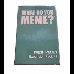What Do You Meme? Fresh Memes Expansion Pack #1 Sealed Box